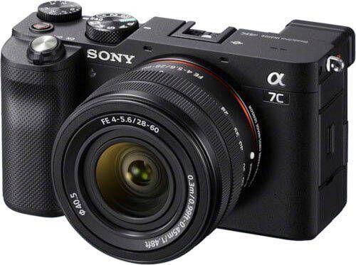 Sony Full-frame digitale camera ILCE-7CLB Alpha 7C E-Mount met SEL2860 FE 28–60 mm F4–5 6 24 2 MP 4K video realtime-AF - Foto 2