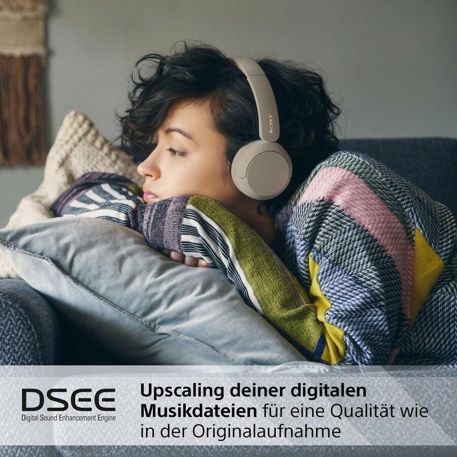Sony Bluetooth-hoofdtelefoon WHCH520 200 uur max. accuduur (standby) - Foto 2