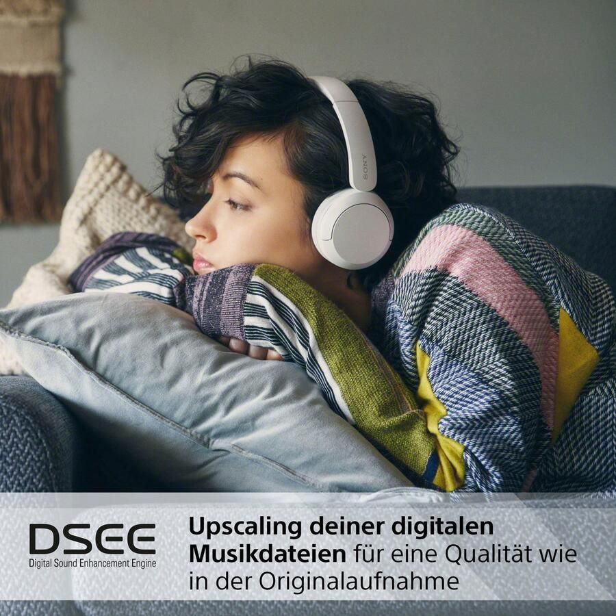 Sony Bluetooth-hoofdtelefoon WHCH520 200 uur max. accuduur (standby) - Foto 2