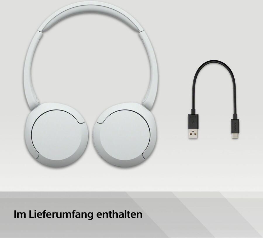 Sony Bluetooth-hoofdtelefoon WHCH520 200 uur max. accuduur (standby) - Foto 6