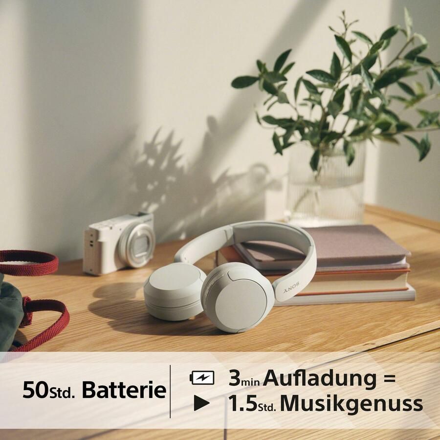 Sony Bluetooth-hoofdtelefoon WHCH520 200 uur max. accuduur (standby) - Foto 3