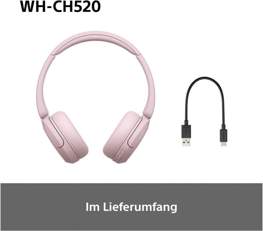 Sony Bluetooth-hoofdtelefoon WHCH520 200 uur max. accuduur (standby) - Foto 9