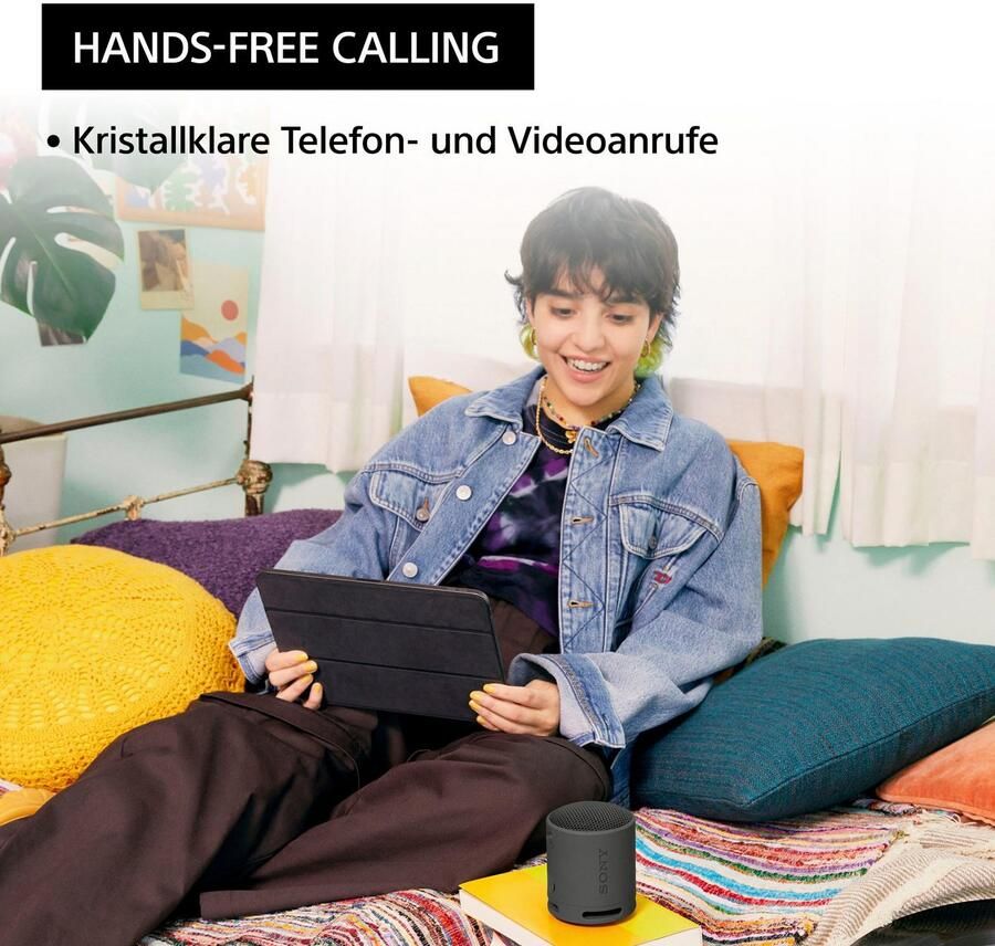 Sony Bluetooth luidspreker SRS-XB100 compacte luidspreker met 360°-geluidsspreiding - Foto 6