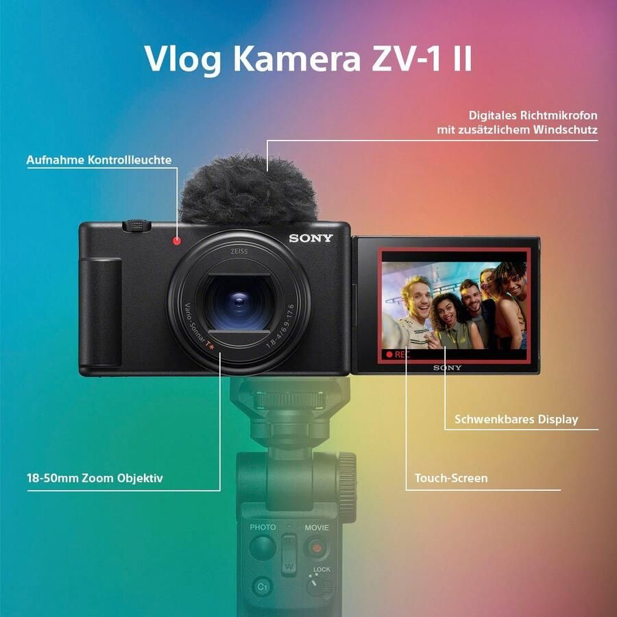 Sony ZV-1 II Vlog | Camera aanbiedingen | Fotografie Camera s | 5013493465145