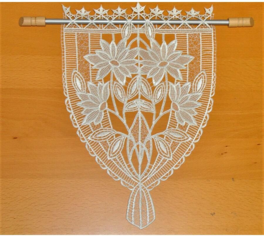 Stickereien Plauen Valletje Margerite (1 stuk)