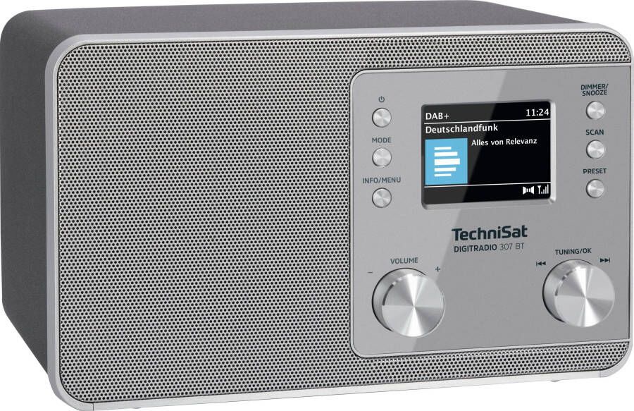 TechniSat Digitradio 307 BT DAB radio Zilver
