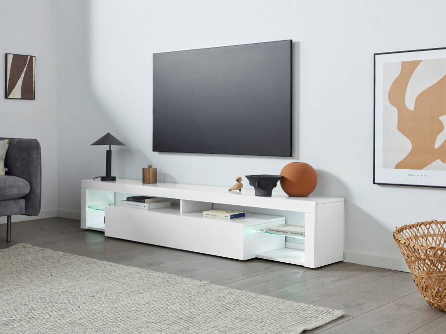Tecnos Tv-meubel Essential Breedte 200 cm