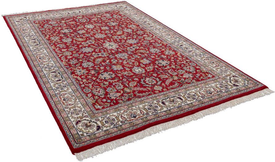 THEKO Oosters tapijt Benares Isfahan zuivere wol met de hand geknoopt met franje
