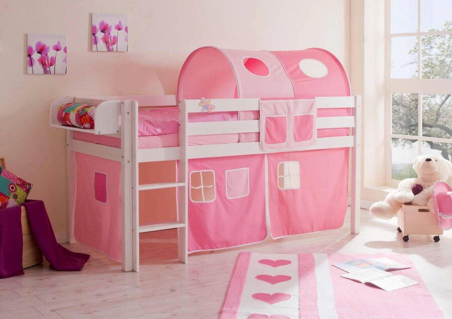 Ticaa Hoogslaper Malte met rolbodem en in verschillende uitvoeringen naar keuze met matras