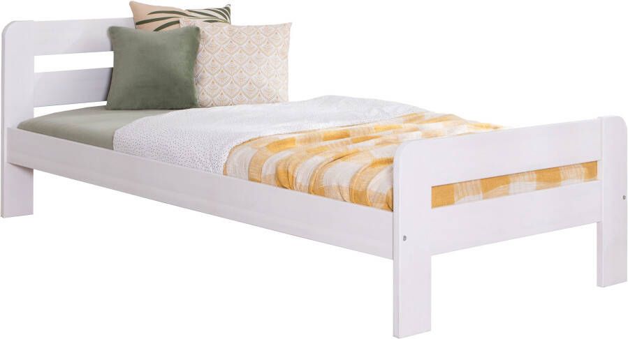 Ticaa Massief houten ledikant Bert FSC -gecertificeerd (grenen) tienerbed met lattenbodem