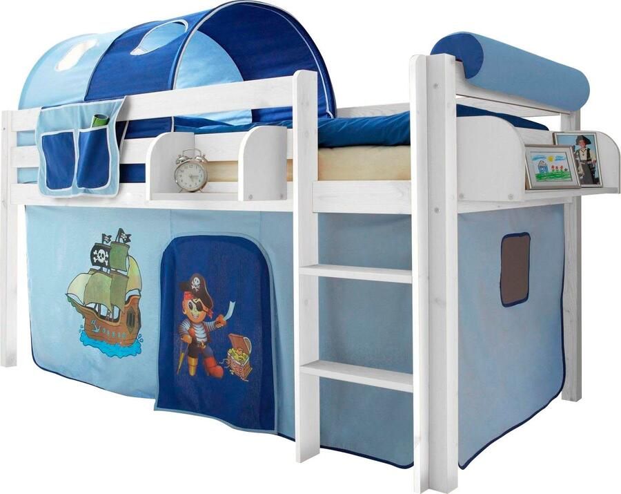 Ticaa Hoogslaper Malte met rolbodem en in verschillende uitvoeringen naar keuze met matras