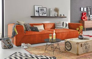 Tom Tailor Megabank BIG CUBE in 2 breedten diepte 122 cm