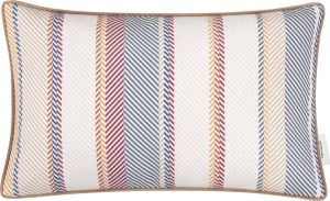 Tom Tailor Sierkussen Multi Herringbone met kleurrijk printmotief (1 stuk)