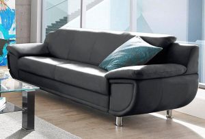 TRENDMANUFAKTUR 3-zitsbank naar keuze met comfortabele binnenvering met extra brede armleuningen