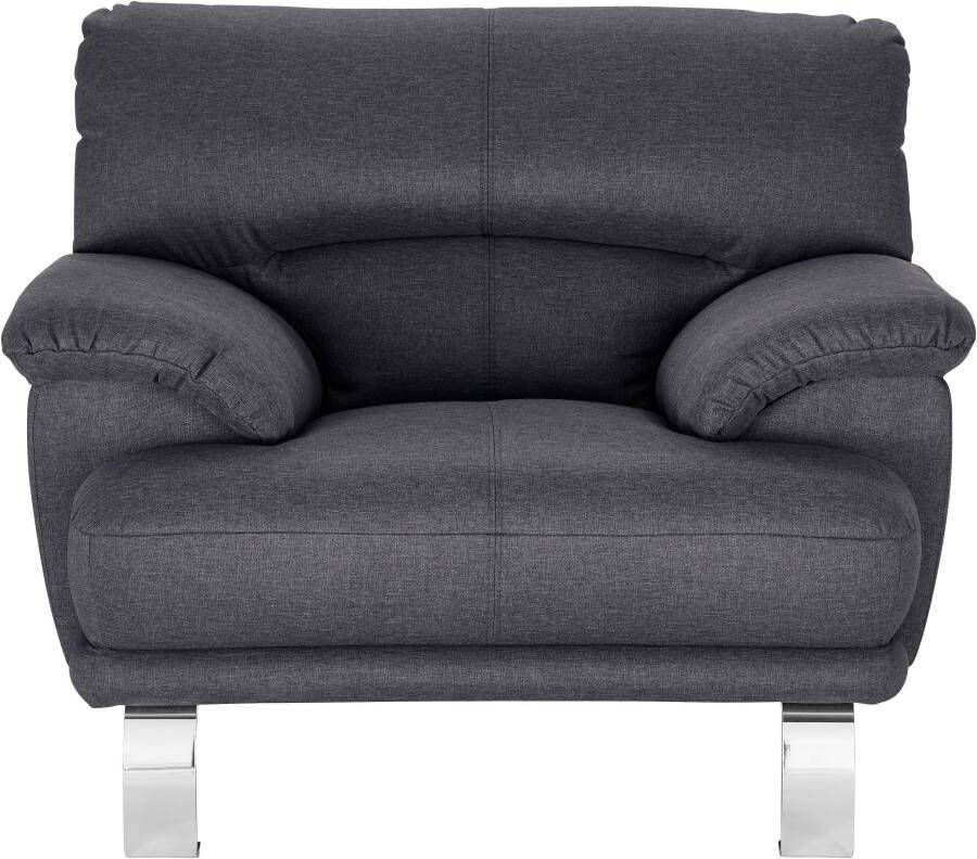 TRENDMANUFAKTUR Fauteuil Cecilia II loungestoel in Italiaans design (set)