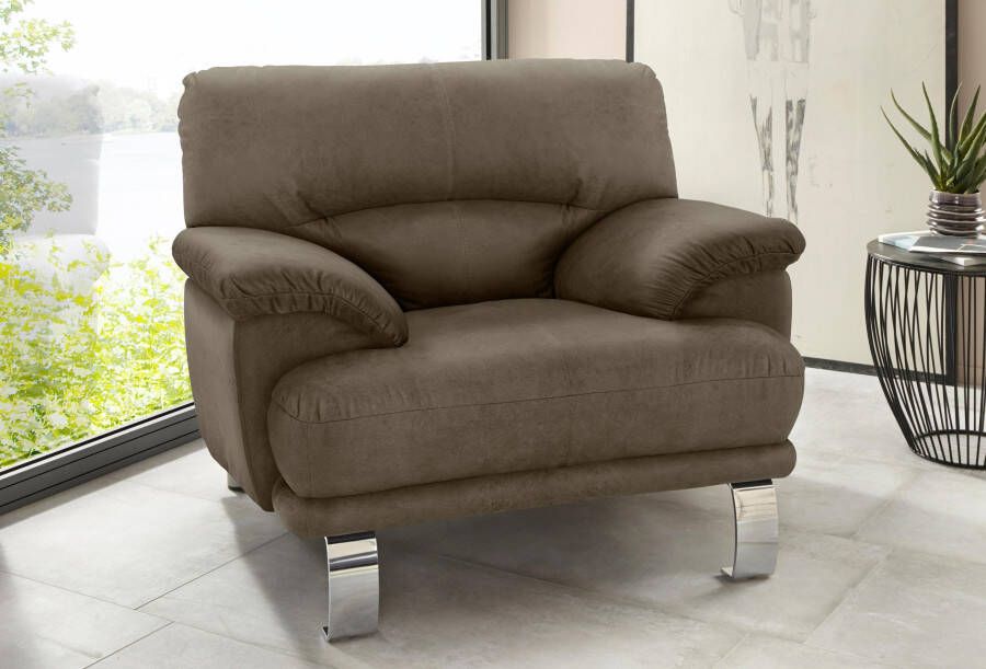 TRENDMANUFAKTUR Fauteuil Cecilia II loungestoel in Italiaans design (set)