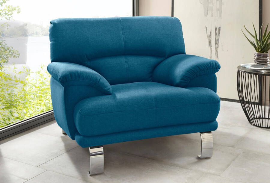 TRENDMANUFAKTUR Fauteuil Cecilia II loungestoel in Italiaans design (set)