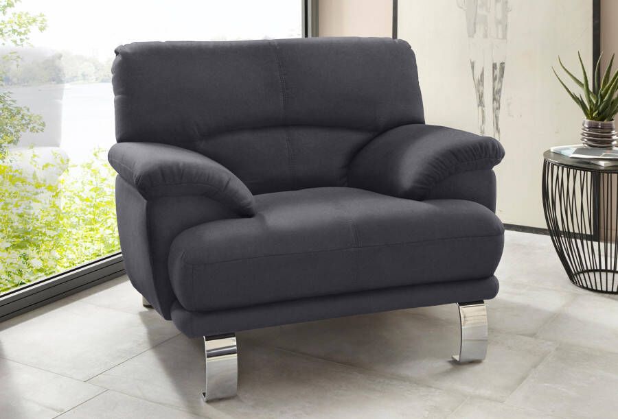 TRENDMANUFAKTUR Fauteuil Cecilia II loungestoel in Italiaans design (set)