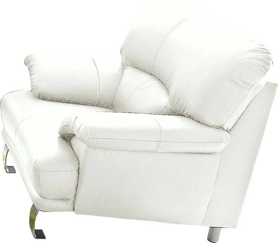 TRENDMANUFAKTUR Fauteuil Cecilia loungestoel in Italiaans design hoog zitcomfort (set)