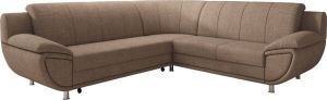 TRENDMANUFAKTUR Hoekbank naar keuze met comfortabele binnenvering naar keuze met slaapfunctie