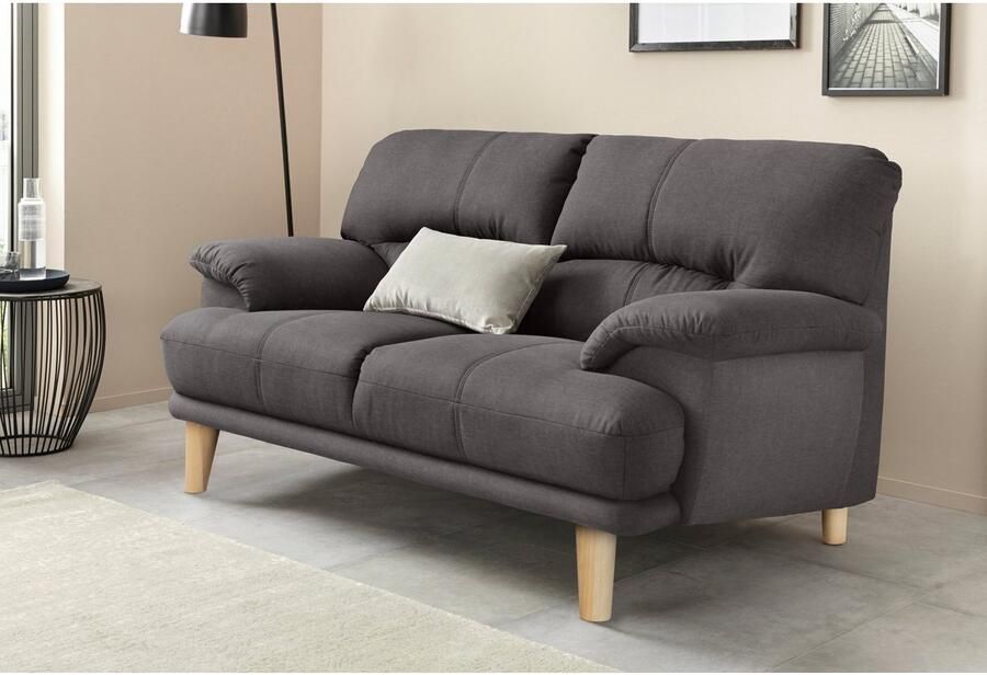 TRENDMANUFAKTUR 2-zitsbank Cecilia Italiaans design geweldige details hoog zitcomfort en extra comfortabele armleuningen