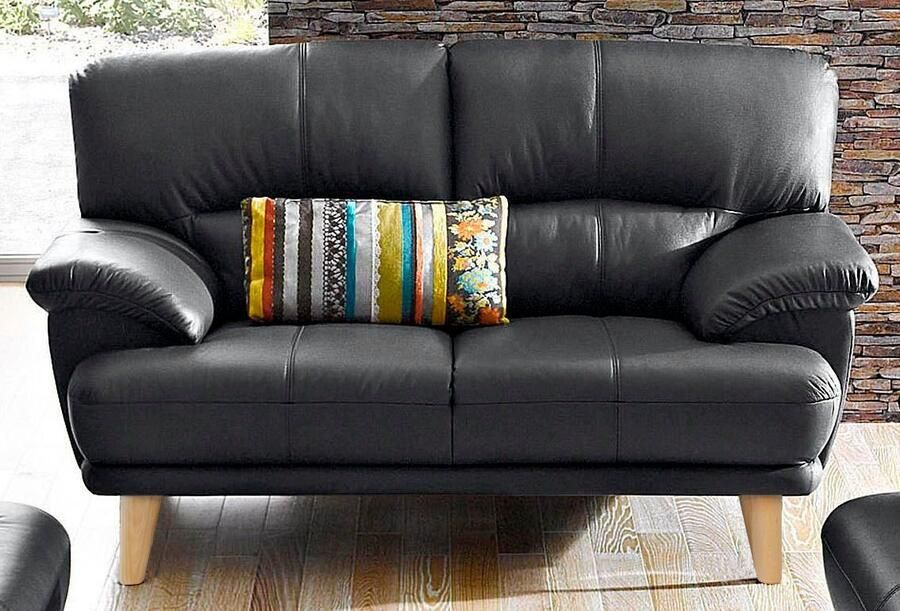 TRENDMANUFAKTUR 2-zitsbank Cecilia Italiaans design geweldige details hoog zitcomfort en extra comfortabele armleuningen