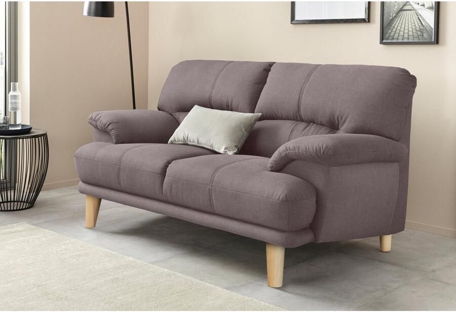 TRENDMANUFAKTUR 2-zitsbank Cecilia Italiaans design geweldige details hoog zitcomfort en extra comfortabele armleuningen