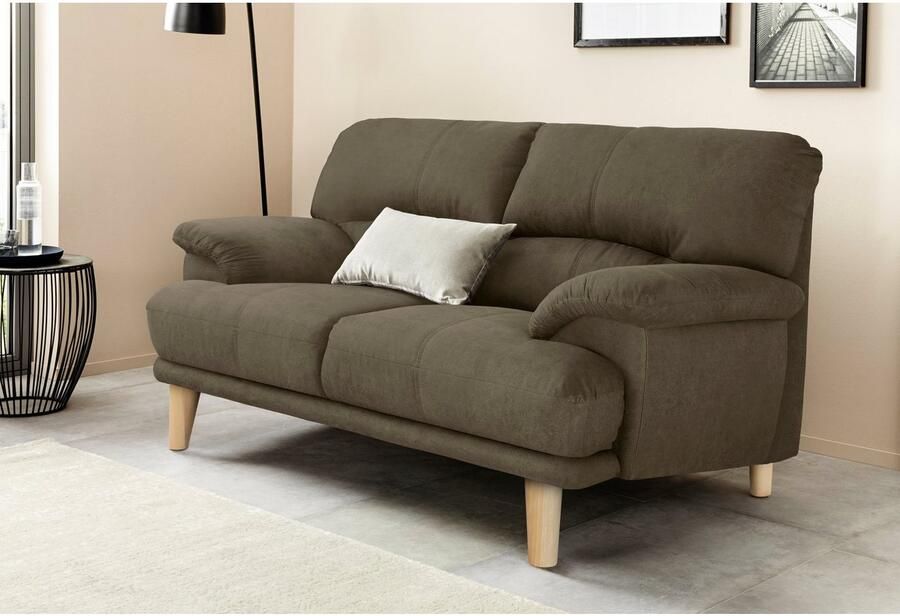 TRENDMANUFAKTUR 2-zitsbank Cecilia Italiaans design geweldige details hoog zitcomfort en extra comfortabele armleuningen