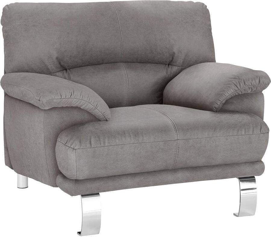 TRENDMANUFAKTUR Fauteuil Cecilia II loungestoel in Italiaans design (set)