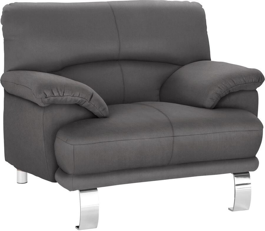 TRENDMANUFAKTUR Fauteuil Cecilia II loungestoel in Italiaans design (set)