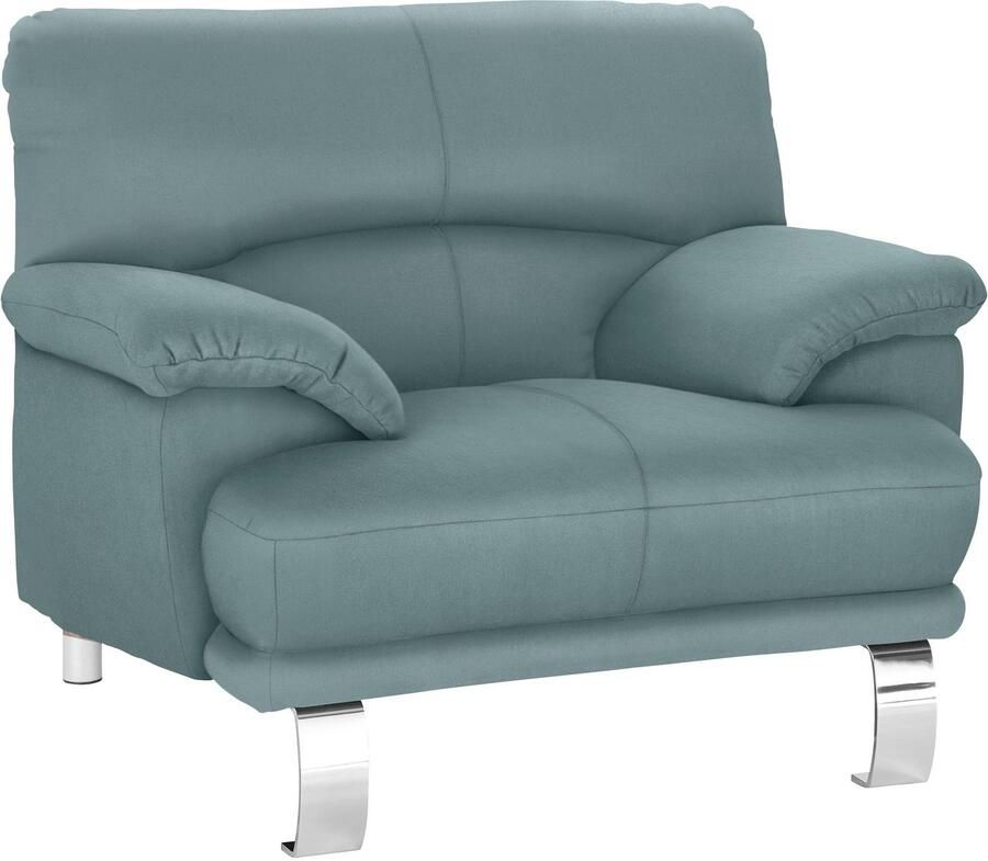 TRENDMANUFAKTUR Fauteuil Cecilia II loungestoel in Italiaans design (set)