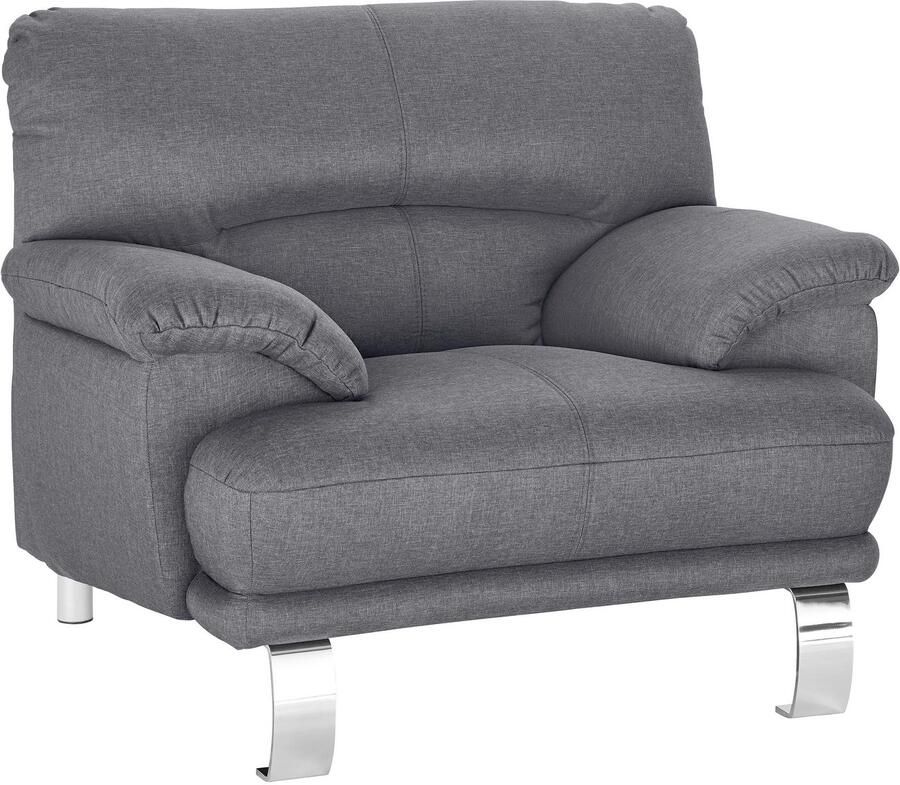 TRENDMANUFAKTUR Fauteuil Cecilia II loungestoel in Italiaans design (set)
