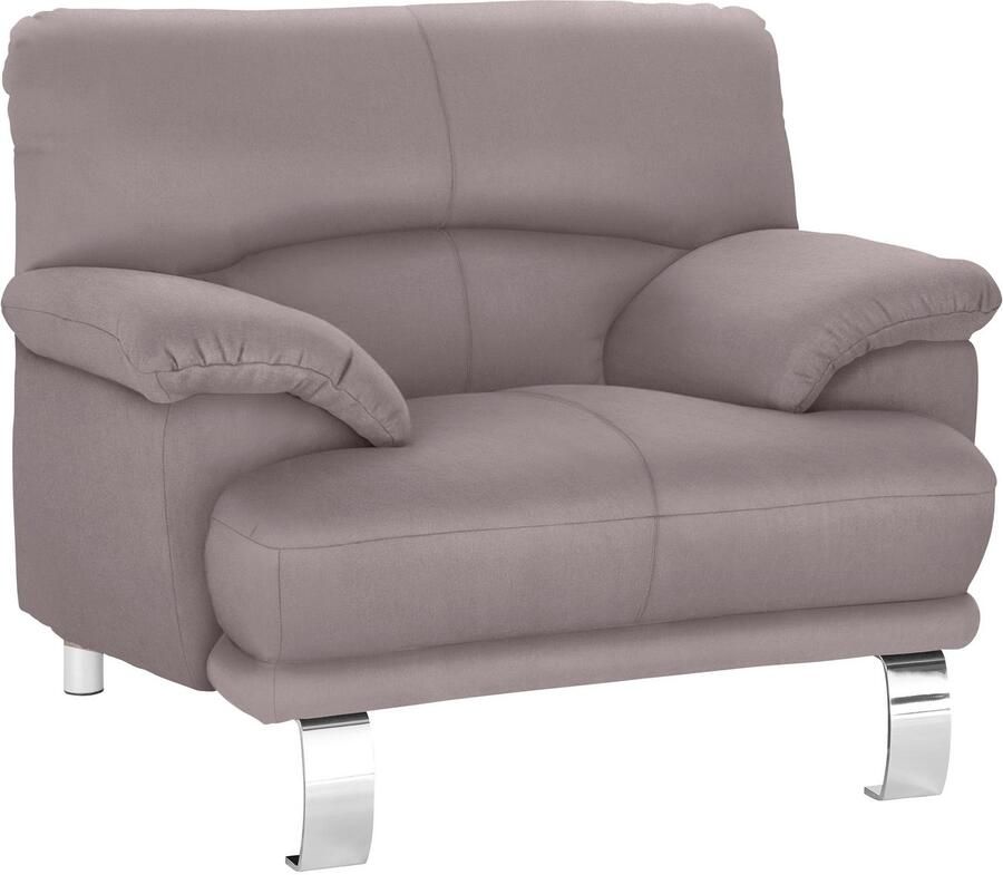 TRENDMANUFAKTUR Fauteuil Cecilia II loungestoel in Italiaans design (set)