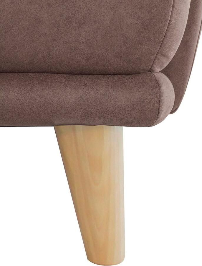 TRENDMANUFAKTUR Hoekbank Cecilia Italiaans design modern en comfortabel L-vorm