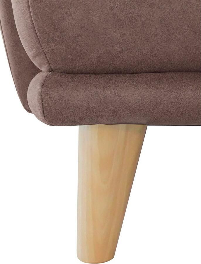 TRENDMANUFAKTUR Hoekbank Cecilia Italiaans design modern en comfortabel L-vorm