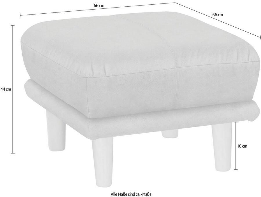 TRENDMANUFAKTUR Voetenbankje Cecilia