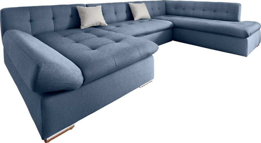 TRENDMANUFAKTUR Zithoek Reggae II incl. armleuningverstelling tijdloos modern comfortabel U-vorm