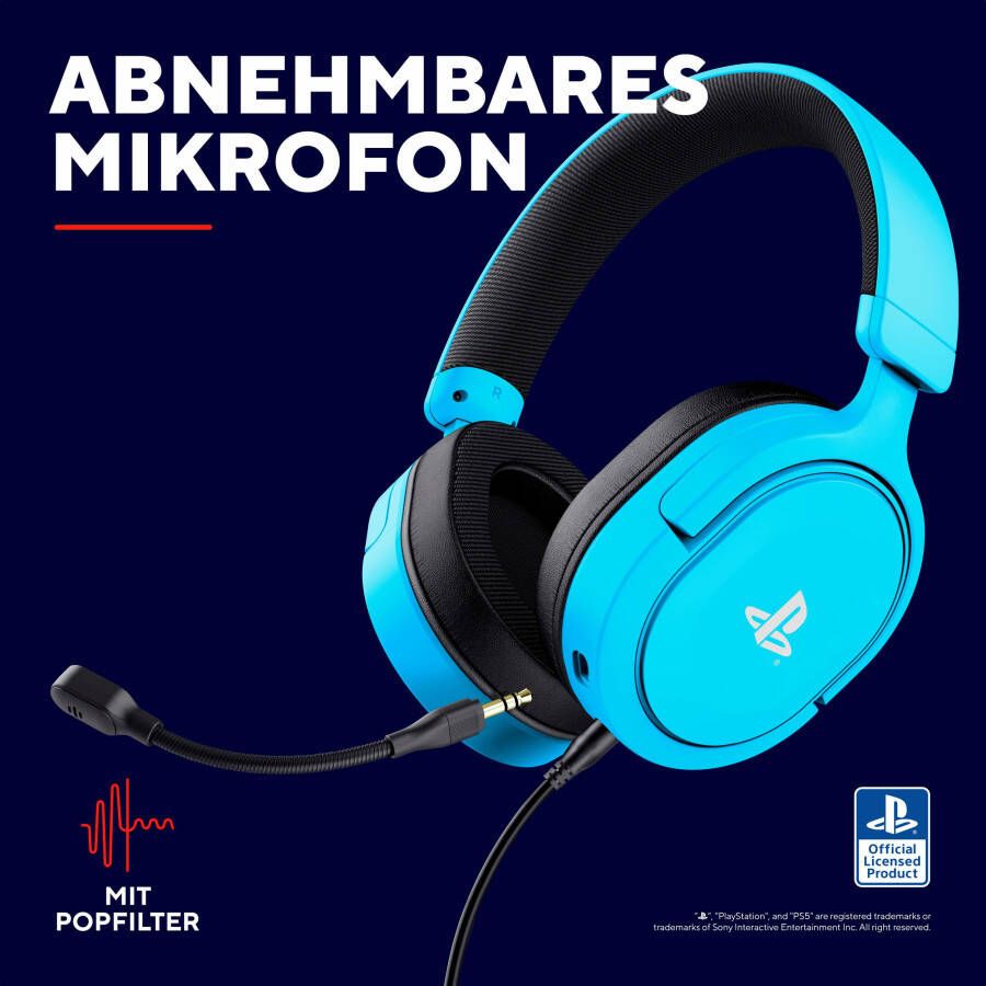 Trust GXT498B FORTA PS5 Headset Blauw