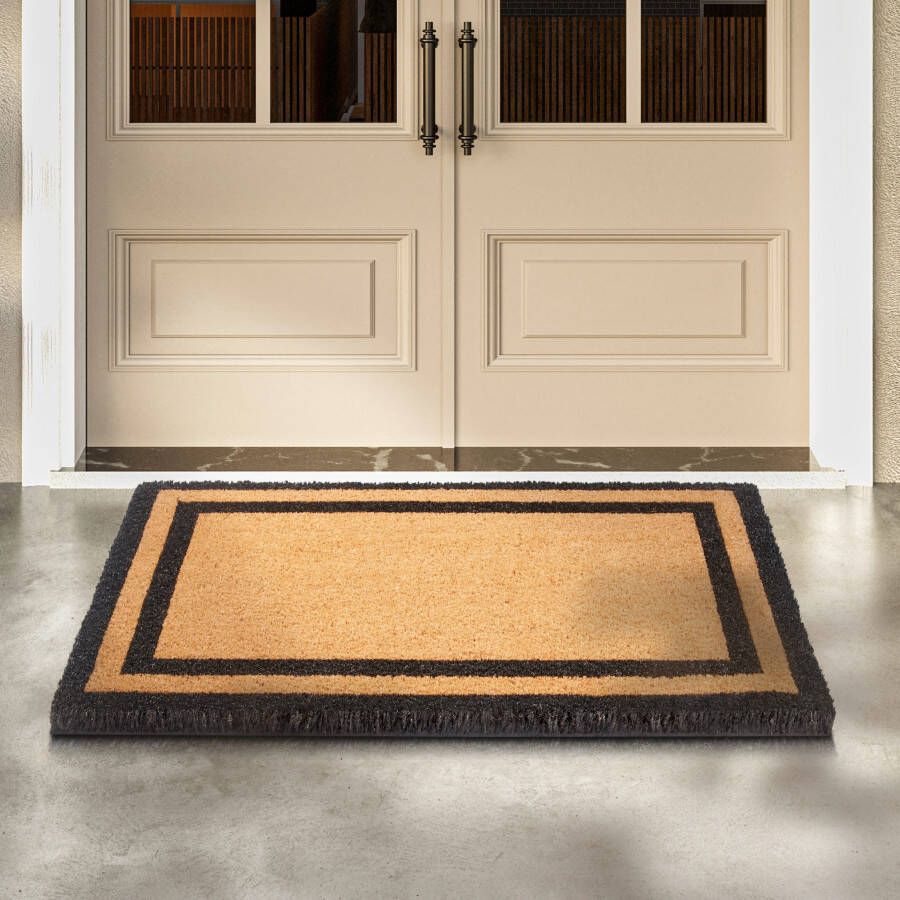 Villeroy & Boch Mat Claude deurmat Robuust binnen buiten vuilafstotend weerbestendig natuur kokos