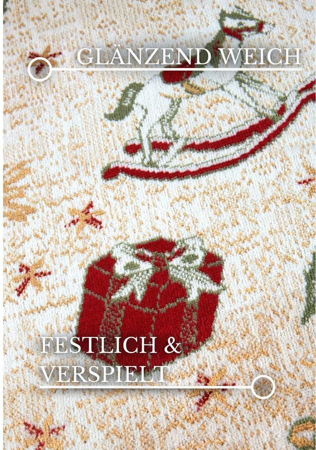 Villeroy & Boch Vloerkleed Nostalgic Shine Toy's Delight vierkant rond en loper