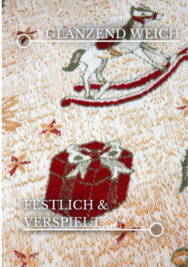 Villeroy & Boch Vloerkleed Nostalgic Shine Toy's Delight vierkant rond en loper