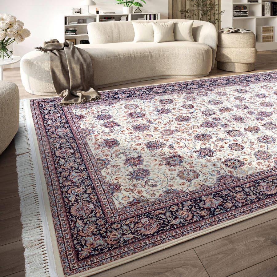 Villeroy & Boch Vloerkleed Alfred Oriëntaals franjes woonkamer slaapkamer klassiek kortpolig