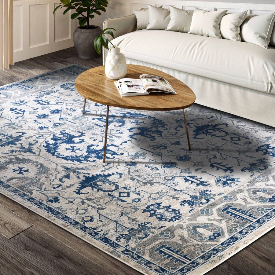 Villeroy & Boch Vloerkleed Emmanuel Loper oosters woonkamer slaapkamer klassiek kortpolig zacht