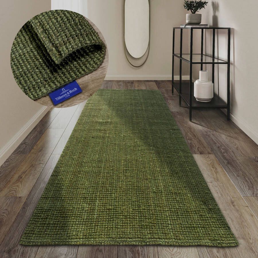 Villeroy & Boch Vloerkleed Rosalie jute tapijt Loper 100% jute natuurlijk woonkamer eetkamer slaapkamer GRS