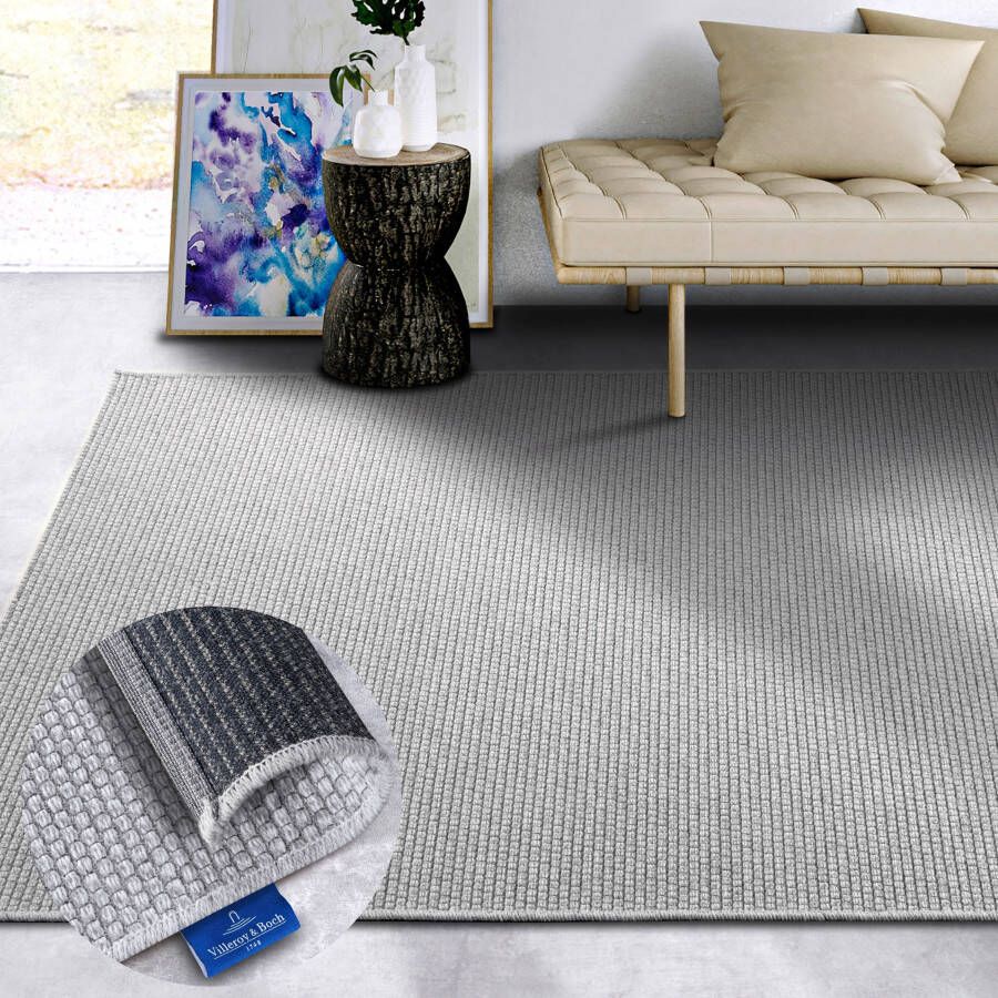 Villeroy & Boch Wollen kleed CHARLES Scheerwol wol natuur woonkamer slaapkamer boho scandi