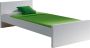 Vipack 1-persoonsledikant Ligoppervlak 90x200 cm inclusief lattenrol uitvoering wit gelakt - Thumbnail 2