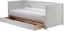 Vipack Bed Pino Hoogslaper LF 90x200 cm uittrekbar tot 180x200 cm uitvoering wit gelakt - Thumbnail 2