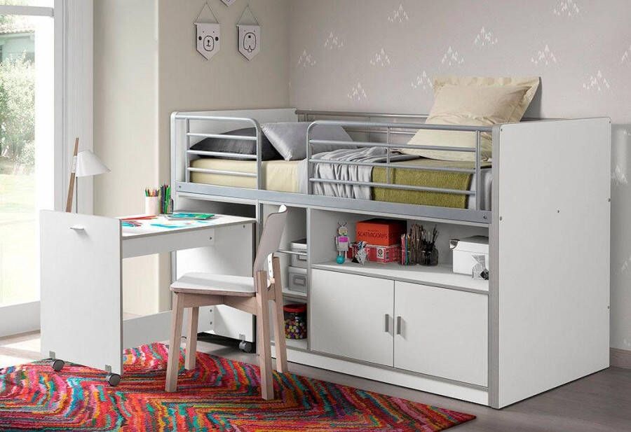 Vipack Hoogslaper Bonn veel functionaliteit op kleine ruimte met onderhoudsvriendelijke oppervlakte - Foto 3