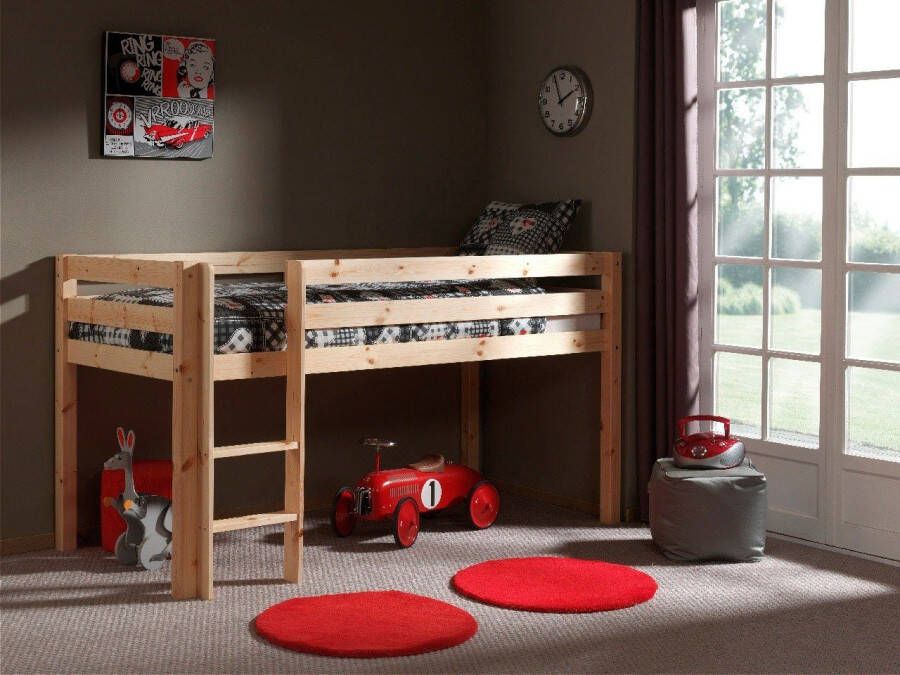 Vipack halfhoogslaper Pino grenenhout 114x105 3x209 3 cm Leen Bakker - Foto 4