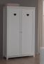 Vipack 2-deurs kledingkast Amori wit 190x110x57 cm Leen Bakker - Thumbnail 3